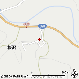 宮城県本吉郡南三陸町入谷桜沢43周辺の地図