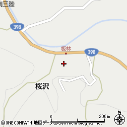 宮城県本吉郡南三陸町入谷桜沢123周辺の地図