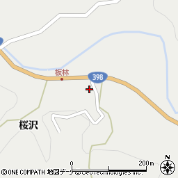 宮城県本吉郡南三陸町入谷桜沢43-14周辺の地図