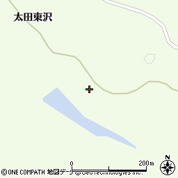 宮城県栗原市築館太田東沢80周辺の地図