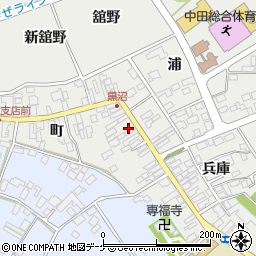 宮城県登米市中田町宝江黒沼町43-1周辺の地図