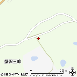 宮城県栗原市築館蟹沢東郷35周辺の地図