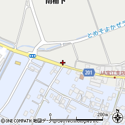 宮城県登米市中田町宝江黒沼町93-1周辺の地図