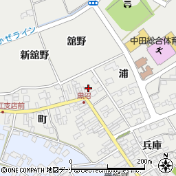 宮城県登米市中田町宝江黒沼町52周辺の地図