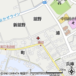 宮城県登米市中田町宝江黒沼町53周辺の地図