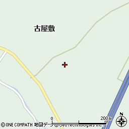 宮城県栗原市一迫柳目古屋敷53周辺の地図