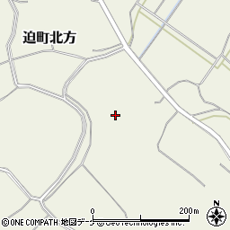 宮城県登米市迫町北方新観音寺周辺の地図