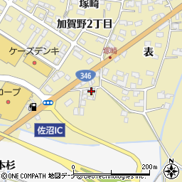 宮城県登米市中田町石森表68-4周辺の地図
