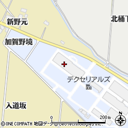 宮城県登米市中田町宝江新井田加賀野境周辺の地図