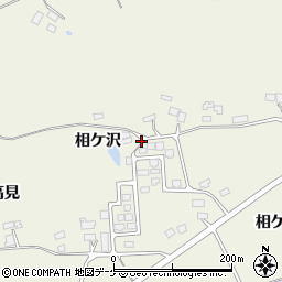 宮城県登米市迫町北方相ケ沢周辺の地図