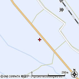 宮城県大崎市岩出山池月上一栗天神南33周辺の地図
