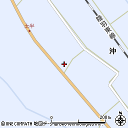 宮城県大崎市岩出山池月上一栗天神南18周辺の地図