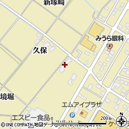 デルタ工業中田工場周辺の地図