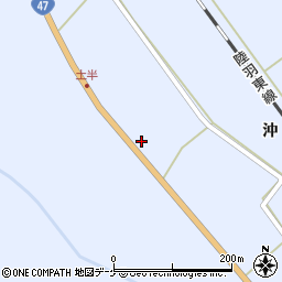 宮城県大崎市岩出山池月上一栗天神南24周辺の地図