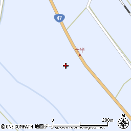 宮城県大崎市岩出山池月上一栗天神南22周辺の地図