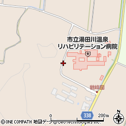 湯田川温泉﻿リハビリテーション病院周辺の地図