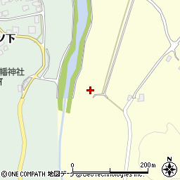 山形県鶴岡市田川八沢周辺の地図