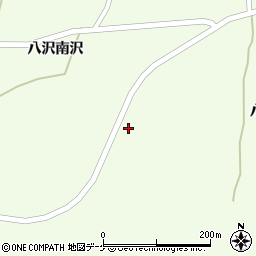 宮城県栗原市築館八沢道満沢周辺の地図