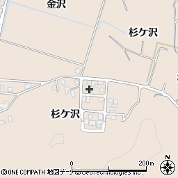 山形県鶴岡市高坂金沢31周辺の地図