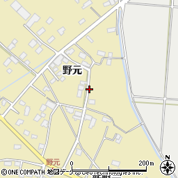 宮城県登米市中田町石森野元周辺の地図