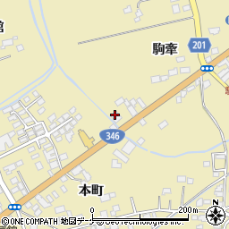 宮城県登米市中田町石森駒牽84周辺の地図