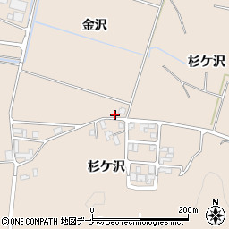 山形県鶴岡市高坂金沢86周辺の地図