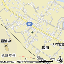 山形県鶴岡市三瀬殿田392周辺の地図