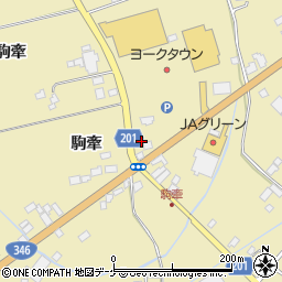 宮城県登米市中田町石森駒牽403周辺の地図