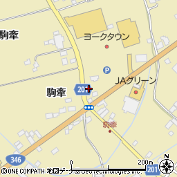 宮城県登米市中田町石森駒牽403-6周辺の地図