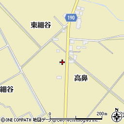 宮城県登米市中田町石森東細谷129周辺の地図