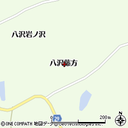宮城県栗原市築館八沢藤方周辺の地図