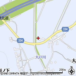 山形県鶴岡市大広大木27周辺の地図