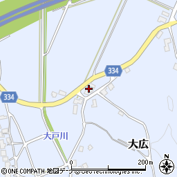 山形県鶴岡市大広大木12周辺の地図