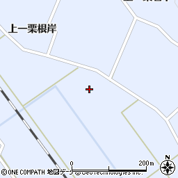 宮城県大崎市岩出山池月（上一栗堀合）周辺の地図