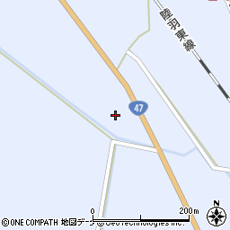 宮城県大崎市岩出山池月上一栗小深田12周辺の地図