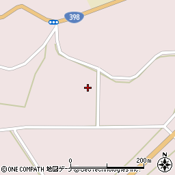 宮城県登米市東和町米谷細待井周辺の地図