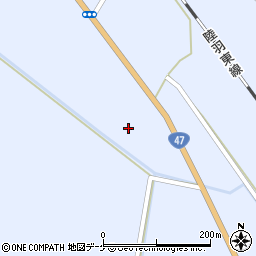 宮城県大崎市岩出山池月上一栗小深田13周辺の地図