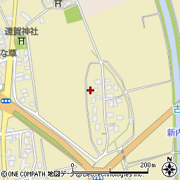 山形県鶴岡市外内島古川287周辺の地図