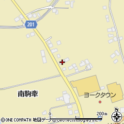 宮城県登米市中田町石森駒牽392周辺の地図