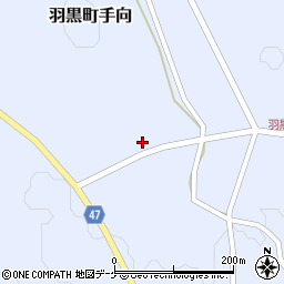 山形県鶴岡市羽黒町手向聖山210周辺の地図