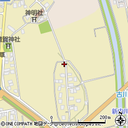 山形県鶴岡市外内島古川291周辺の地図