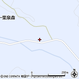 宮城県大崎市岩出山池月上一栗泉森1周辺の地図