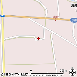 宮城県登米市中田町浅水荒神堂28周辺の地図