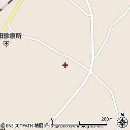 宮城県登米市迫町新田山田7周辺の地図