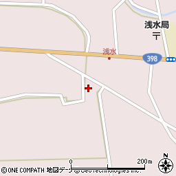 宮城県登米市中田町浅水荒神堂135周辺の地図