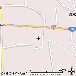 宮城県登米市中田町浅水荒神堂31周辺の地図