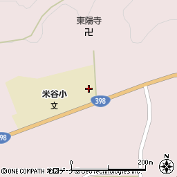 宮城県登米市東和町米谷石橋29周辺の地図