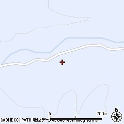 宮城県大崎市岩出山池月鵙目舘山周辺の地図