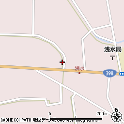 宮城県登米市中田町浅水荒神堂59周辺の地図