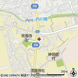 鶴岡飲料株式会社　製菓部港屋周辺の地図